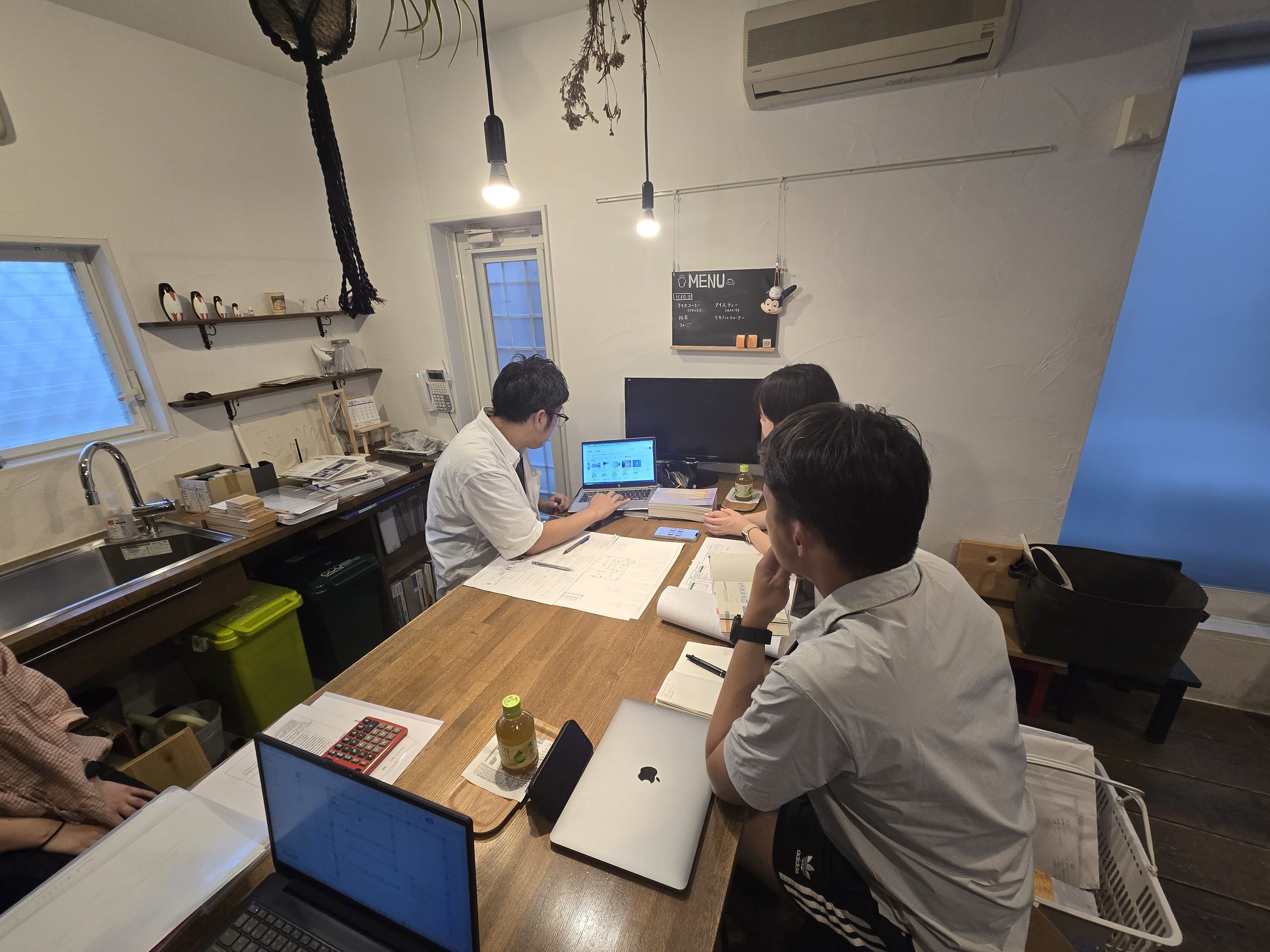 新しく始まりました。初回現場レポートです。